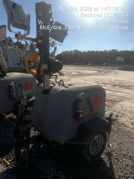 2020 Wacker Neuson LTV6K LTV6K-METAL HALIDE LIGHT TOWER, 60HZ, KUBOTA, LED 300