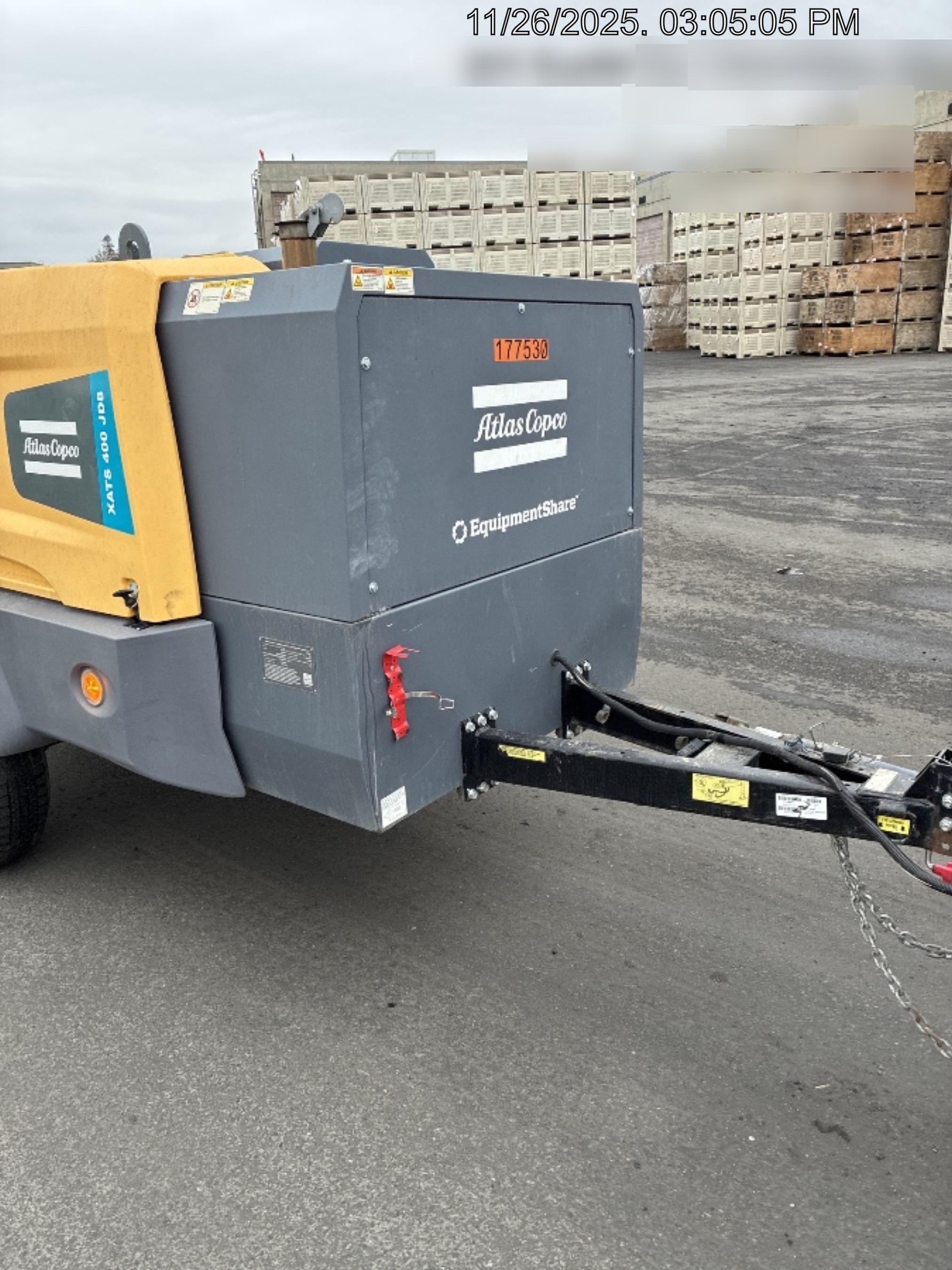 2021 ATLAS COPCO XATS400 CWK
