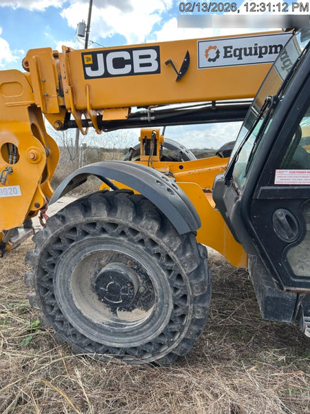 2020 JCB 509-42 Cab/Heat/Air, Solid Tires, Work Lights, Beacon, Aux Hydraulics, Back up Alarm, Lifting Eye, ES Decals
