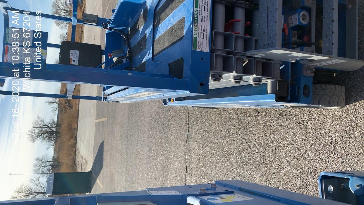 2020 Genie GS-1930 Fixed rails with chain entry gate - Pre A92.20