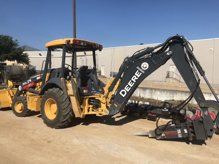 2020 John Deere 310LEP Canopy, 4WD, Standard Stick, Pilot Controls, 2 Way Hydraulics, TAG Manual QC