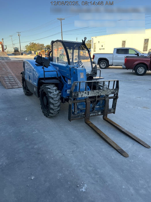 2019 Genie GTH-5519 Cab/Heat/AC, Solid RT Tires, LED Work Lights, Beacon, 48" Carriage, 48" Forks