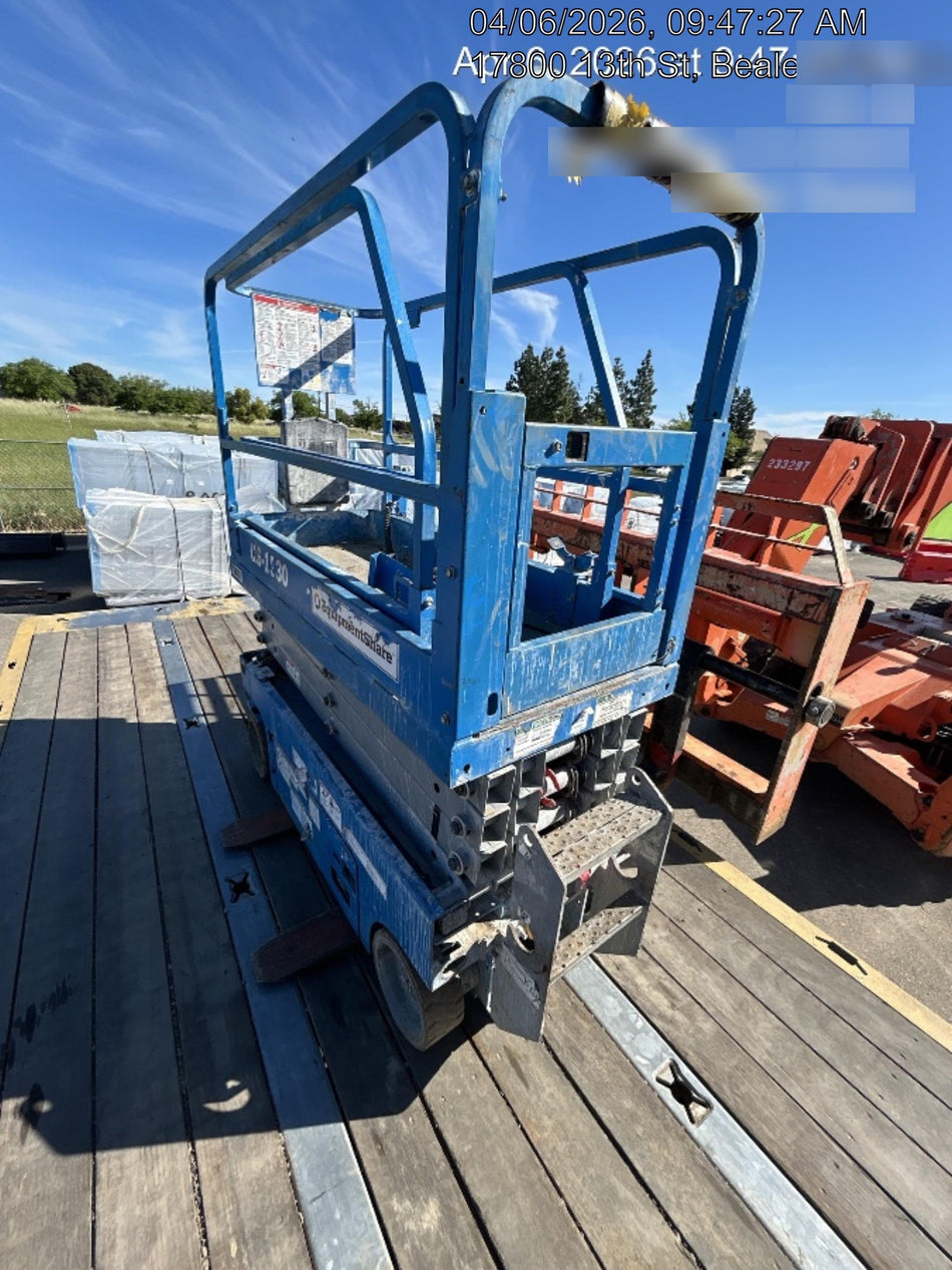 2019 Genie GS-1930 Half Height Swing Gate, 800W Inverter