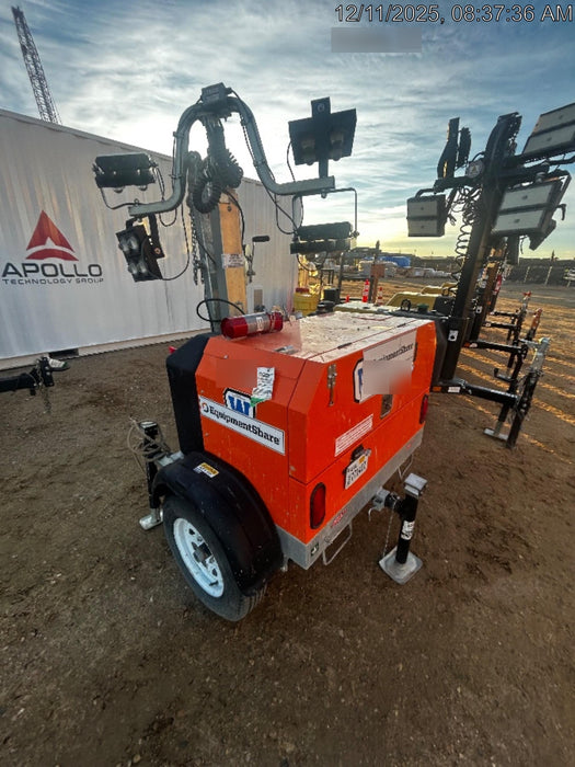 2024 Wanco WLTT-4MM4K Diesel, Deep Sea Controller, Shore Power Plug, Auto Start, (4) 350W LED Floodlights, 4kW Generator, 60 Gal Fuel Tank, 2" Ball, T3