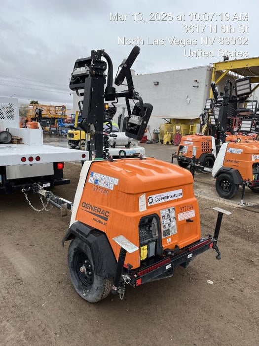 2023 Generac MLT2 Diesel, Flex Switch 120V Input, Powerzone Controller, 
(4) 320W LED Lights, 4kW Generator, 39.9 Gal Fuel Tank, 2" Ball, T3