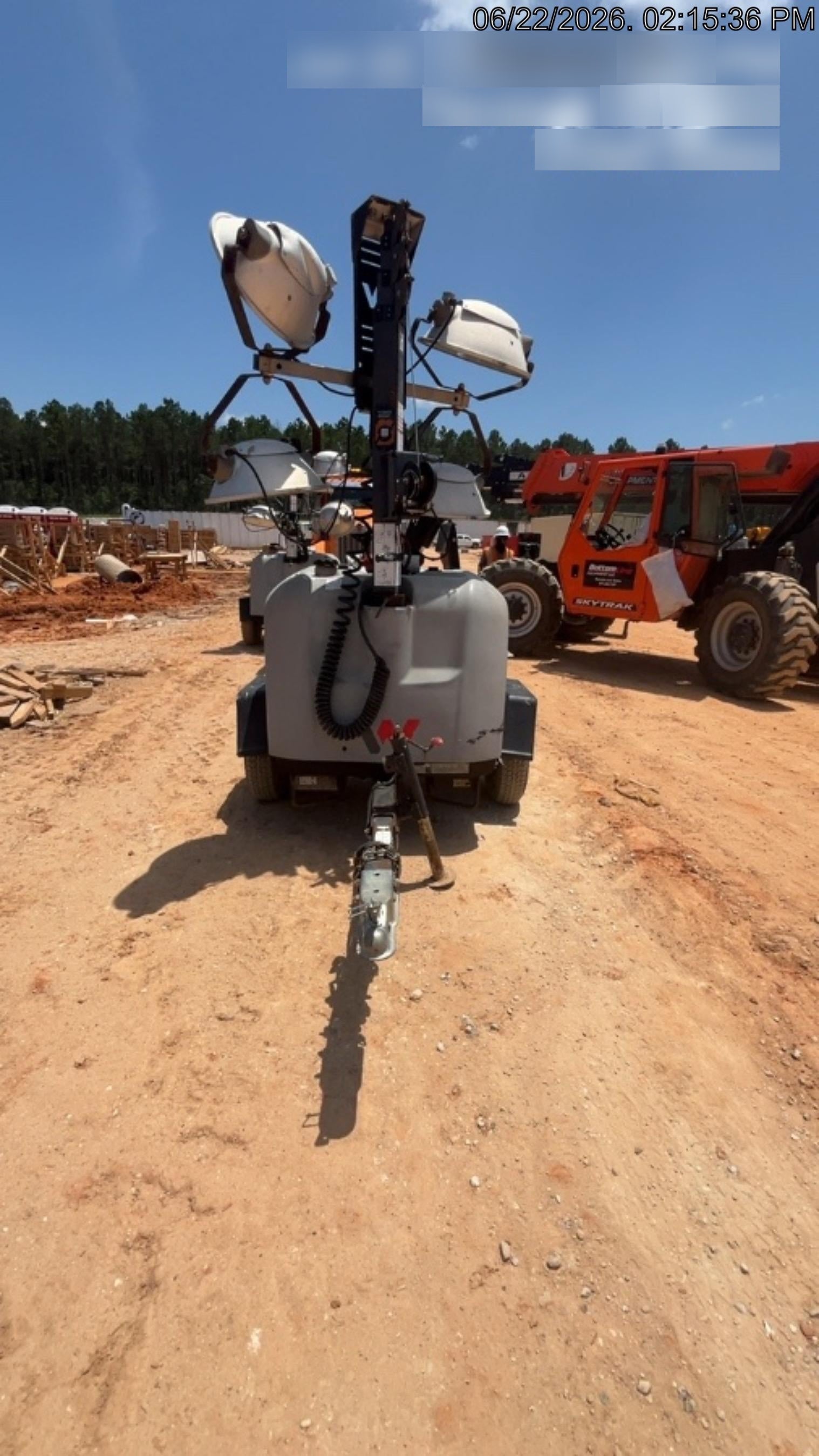 Wacker Neuson LTV6K-MH Wacker Neuson LTV6K Towable Light Tower