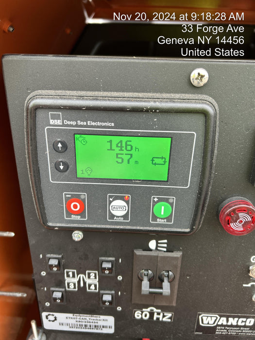 2024 Wanco WLTT-4MM4K Diesel, Deep Sea Controller, Shore Power Plug, Auto Start, (4) 350W LED Floodlights, 4kW Generator, 60 Gal Fuel Tank, 2" Ball, T3