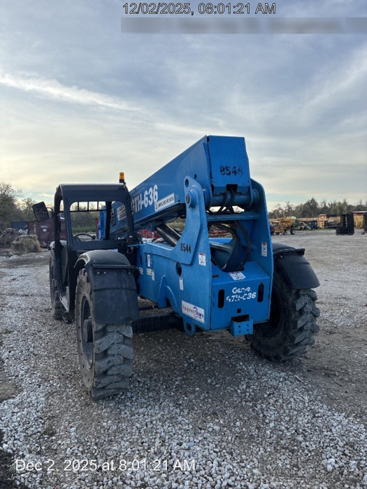 2018 Genie GTH-636 Genie GTH-636 w/Open ROPS, Solid Tires, Work Light/Beacon, 48" Carriage and Forks
