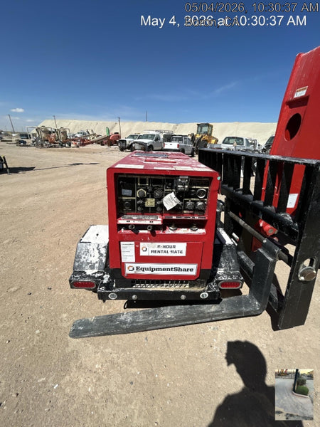 2022 Shindaiwa DGW400MDL Kubota D902 Engine, 23 HP, Dual Op Welder, Wire, Arc, Droop Stick, Tig, and CC Stick Functionality, Simulphase, 3 Phase and 1 Phase Gen Output, Single Axle NB Trlr, Slr Trckl Chrg 12V 12W, Fire Ext