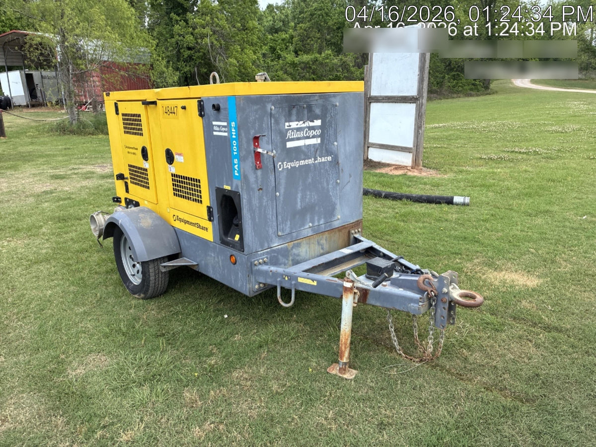 2021 ATLAS COPCO PAS 100 HF CS Enclosed
