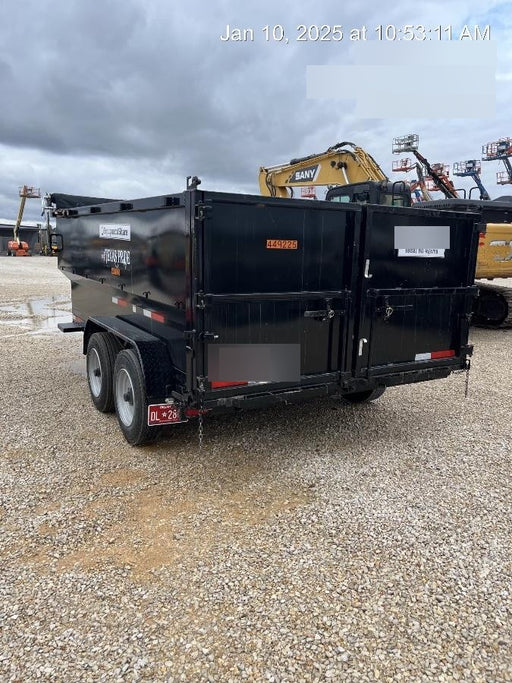 2025 TEXAS PRIDE TRAILERS 14'L x 7'W 5 Cu Yd Trunnion Hydraulic Dump