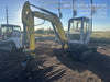 2018 Wacker Neuson EZ53 Wacker Neuson EZ53 12K Excavator, TRK,LGD,CAB,PC, Manual QC, Buckets: 30" , 18"