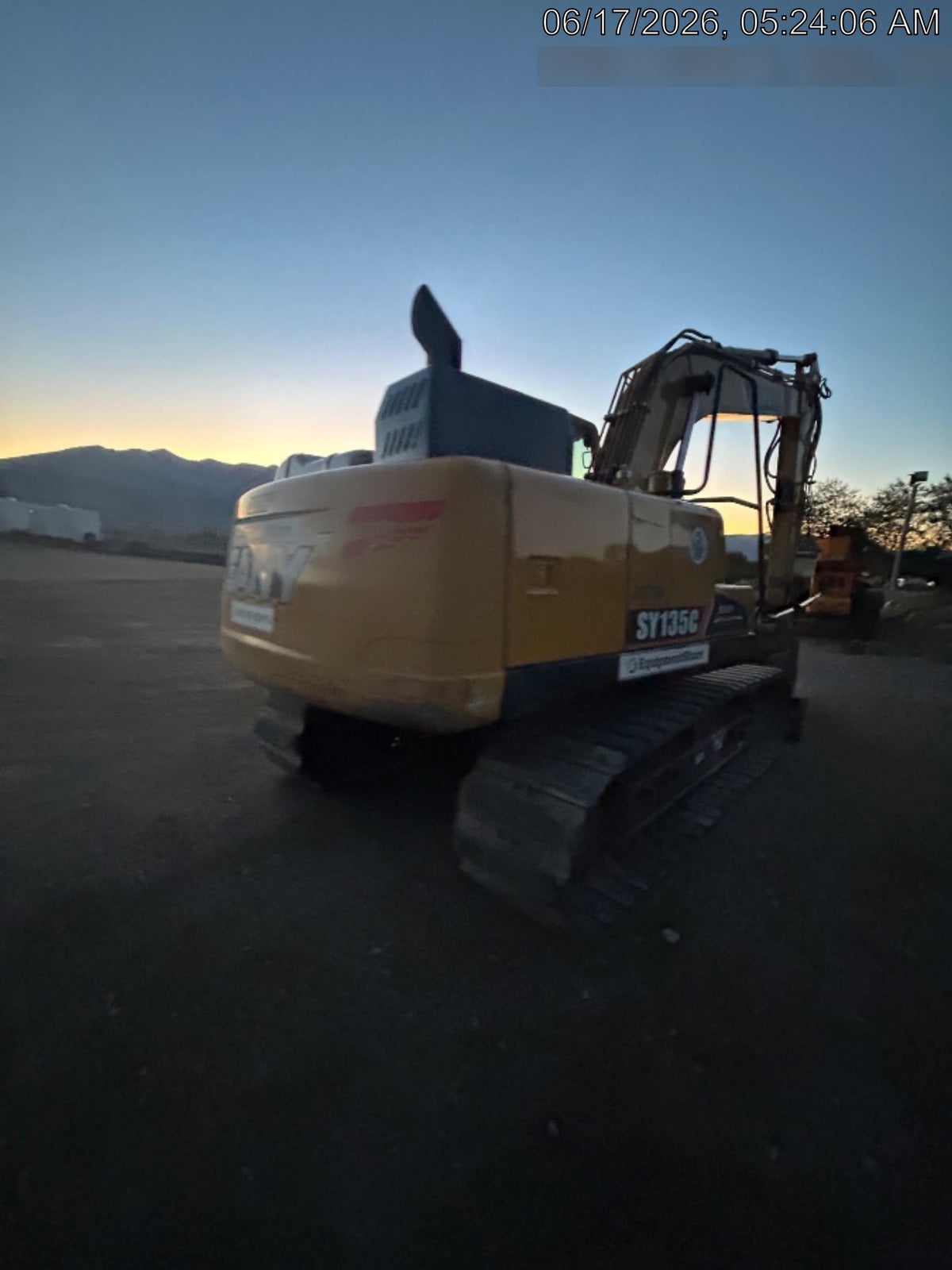 2018 SANY SY135C
