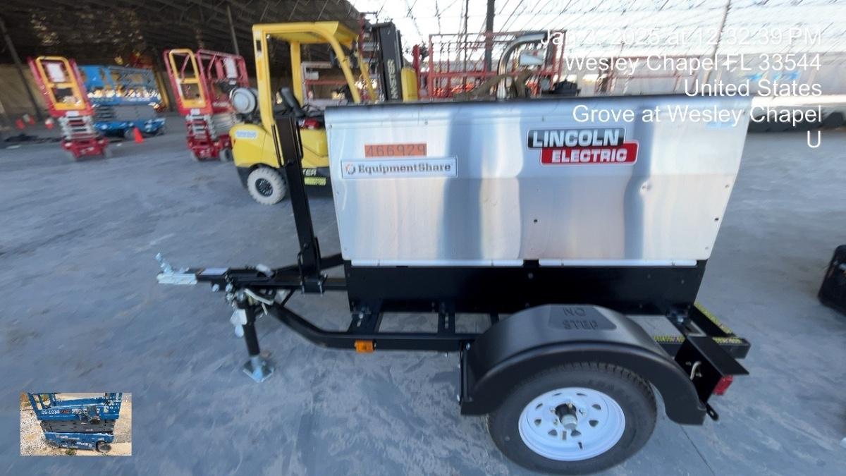 2024 Lincoln Electric LE400 Kubota V1505, Trlr, Cable Rack, Light Kit, ES Decals, T3