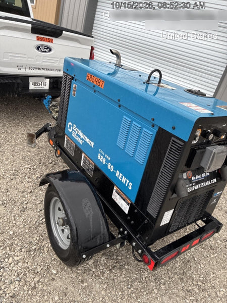 2025 MILLER ELECTRIC BIG BLUE 400