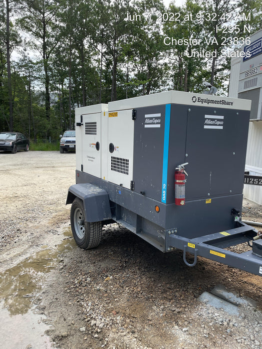 2021 ATLAS COPCO QAS 70