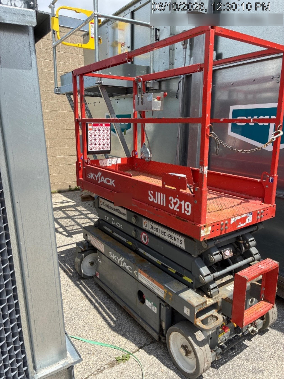 2018 Skyjack SJIII-3219 Standard Rental Specs