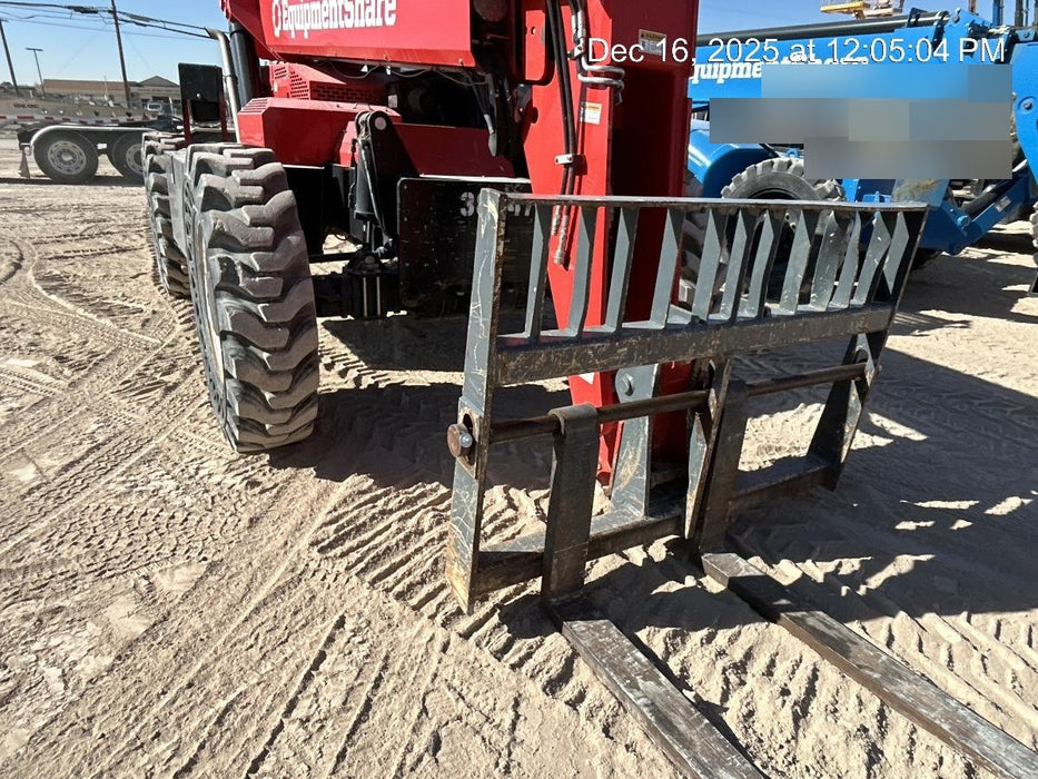 2019 Manitou MTA12042 120hp T4F, Cab/Heat/Air, Cab and Boom LED work lights, Auxiliary Hydraulics, Solid Tires, Amber strobe, Lift Hook 66" Carriage, 60" Forks