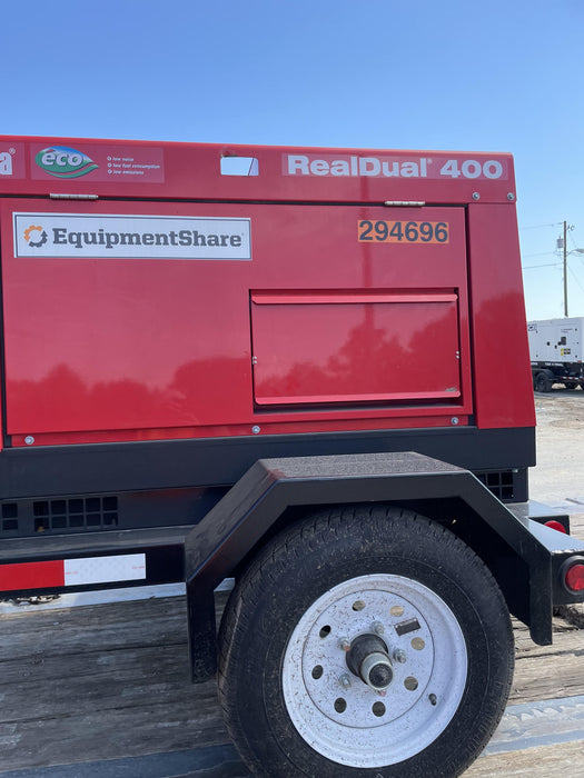 2023 Shindaiwa DGW400MDL Kubota D902 Engine, 23 HP, Dual Op Welder, Wire, Arc, Droop Stick, Tig, and CC Stick Functionality, Simulphase, 3 Phase and 1 Phase Gen Output, Single Axle NB Trlr, Slr Trckl Chrg 12V 12W, Fire Ext