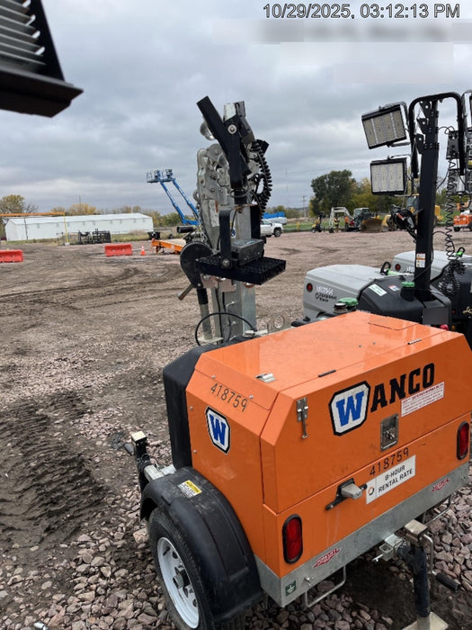 2024 Wanco WLTT-4MM4K Diesel, Deep Sea Controller, Shore Power Plug, Auto Start, (4) 350W LED Floodlights, 4kW Generator, 60 Gal Fuel Tank, 2" Ball, T3