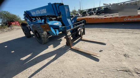 2017 Genie GTH-1056 Genie GTH1056, Solid Tires, 60" carriage, Open ROPS