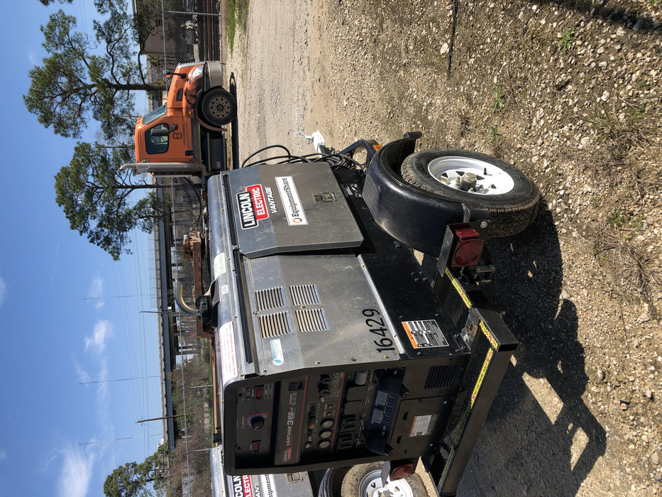2018 Lincoln Electric Vantage 322 Lincoln Vantage 322 Welder Ready Pak 3 - Vantage 322, Trailer, Fender and light kit, Cable rack