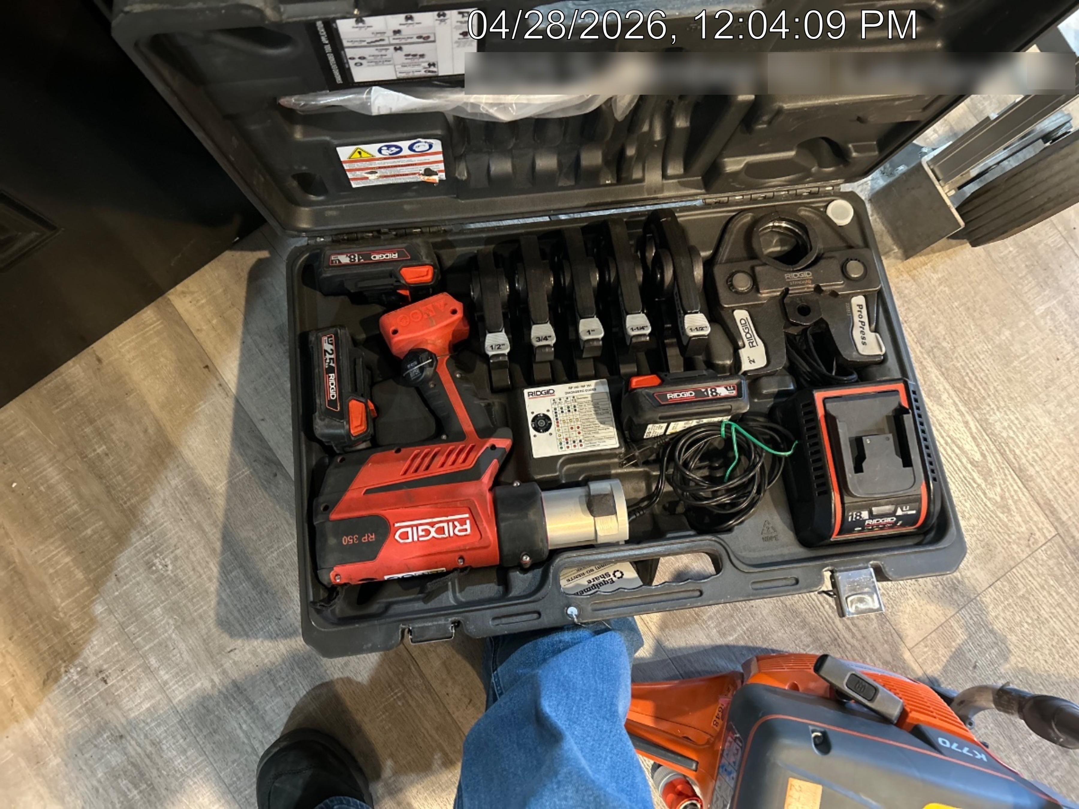 2023 RIDGID RP350