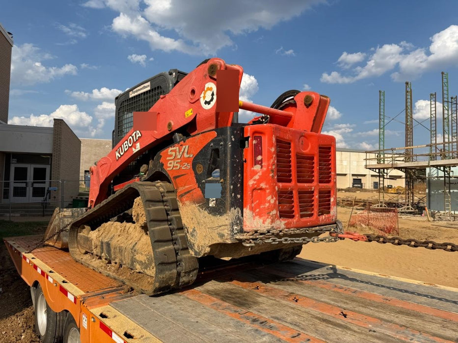 2019 Kubota SVL95-2S Cab/Heat/Air, Standard Tracks, Standard Flow w/Manual QC, 80" HD Tooth Bucket