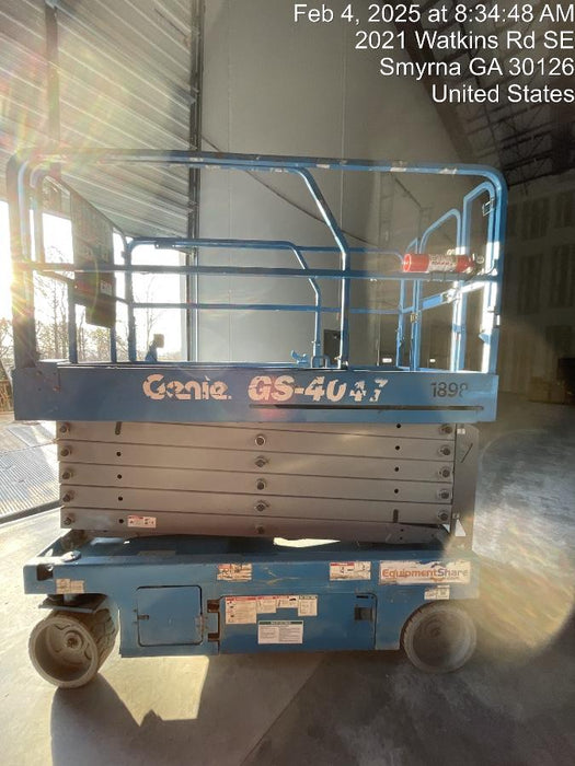 2016 Genie GS-4047 40' Electric Scissor Lift