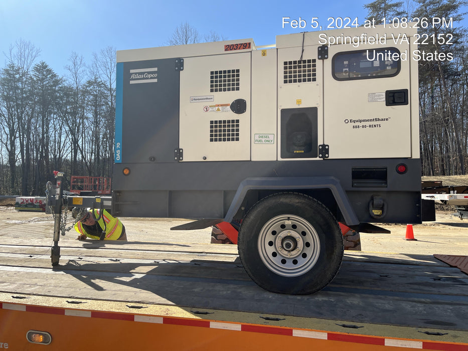 2022 ATLAS COPCO QAS 70