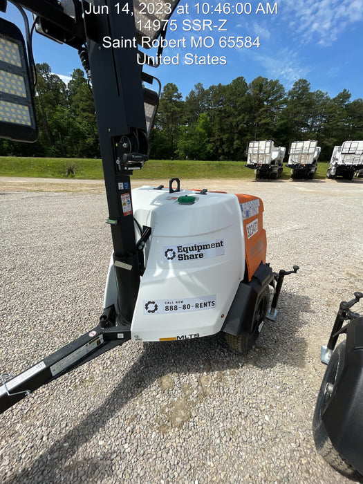 2023 Generac MLT2 Diesel, Flex Switch 120V Input, Powerzone Controller, (4) 320W LED Lights, 4kW Generator, 39.9 Gal Fuel Tank, 2" Ball, T3