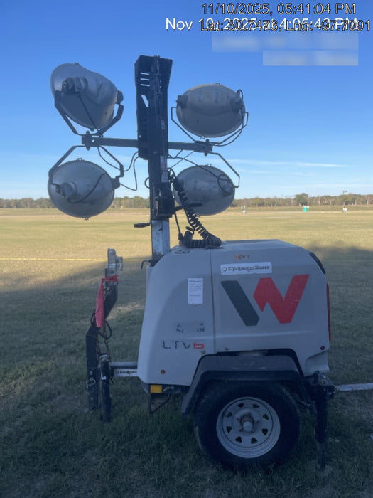 Wacker Neuson LTV6K-MH Wacker Neuson LTV6K Towable Light Tower