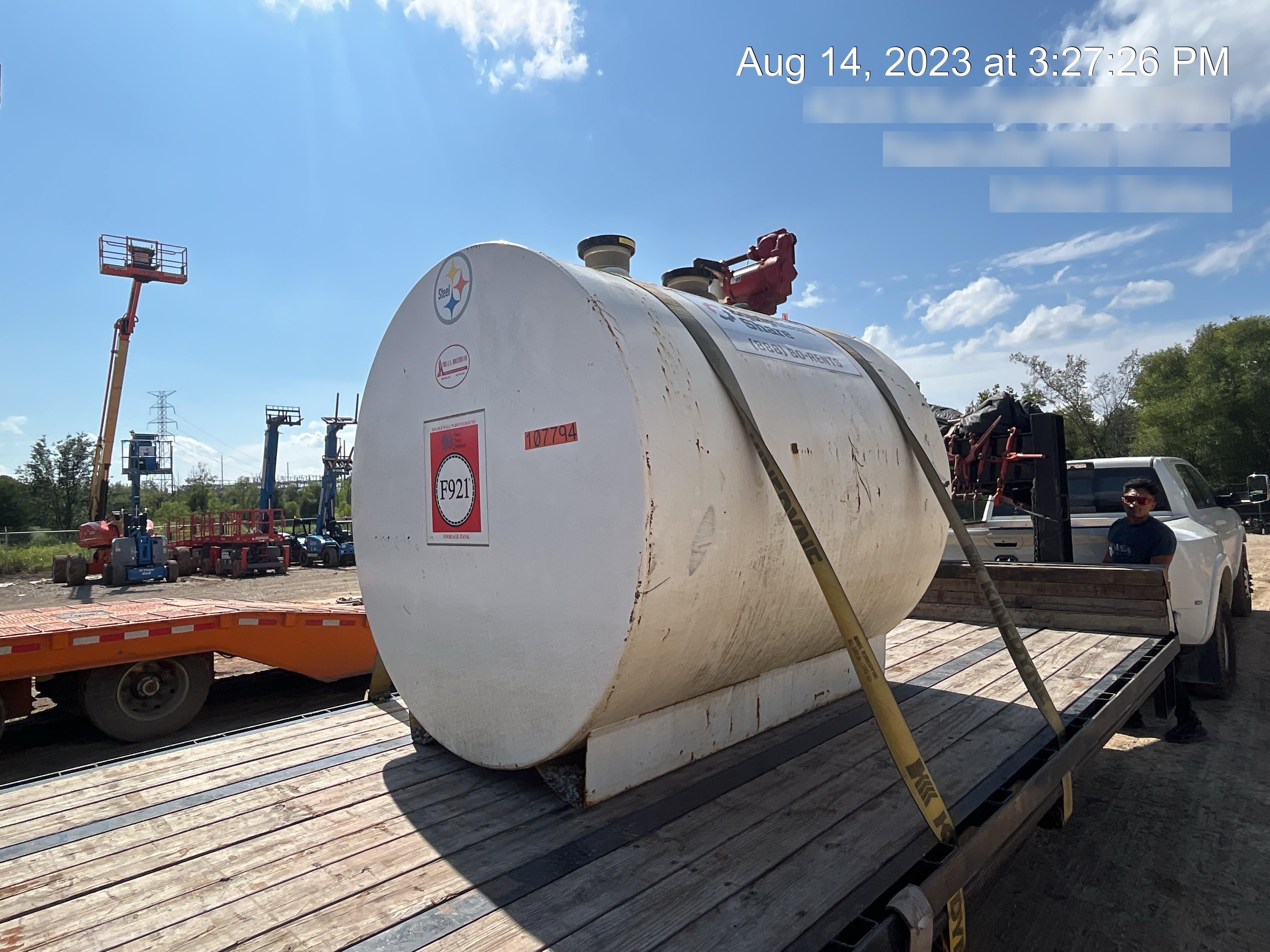 2020 HUGHES 500gal Fuel Tank