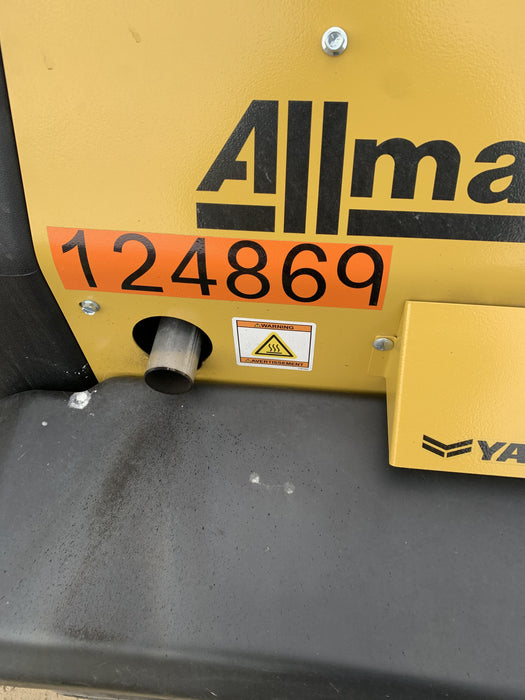 2020 Allmand NLV3GR (4) LED Light Fixture 350W, 23' Vertical Mast, 3kW Prime, Towable, Deep Sea L401, Leveling Jacks, Yanmar T4F 5.8hp