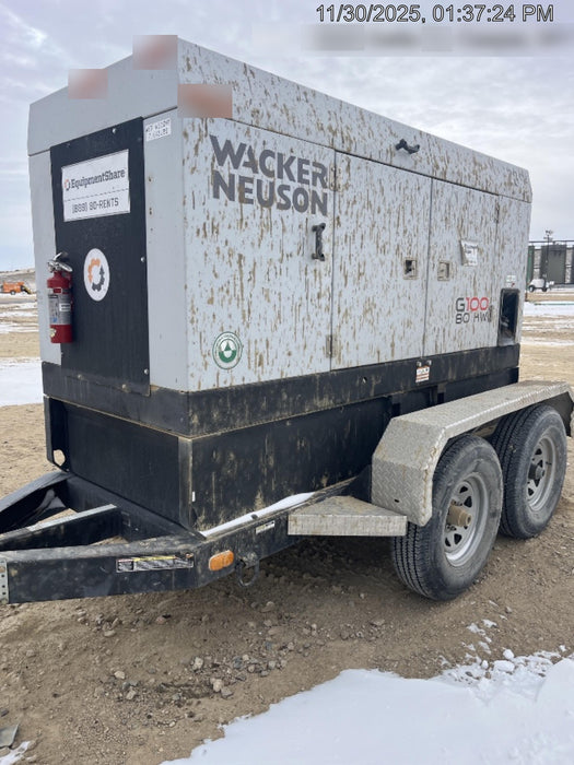2018 WACKER NEUSON G100
