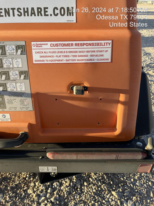 2024 Generac MLT2 Diesel, Flex Switch 120V Input, Powerzone Controller, 
(4) 320W LED Lights, 4kW Generator, 39.9 Gal Fuel Tank, 2" Ball, T3