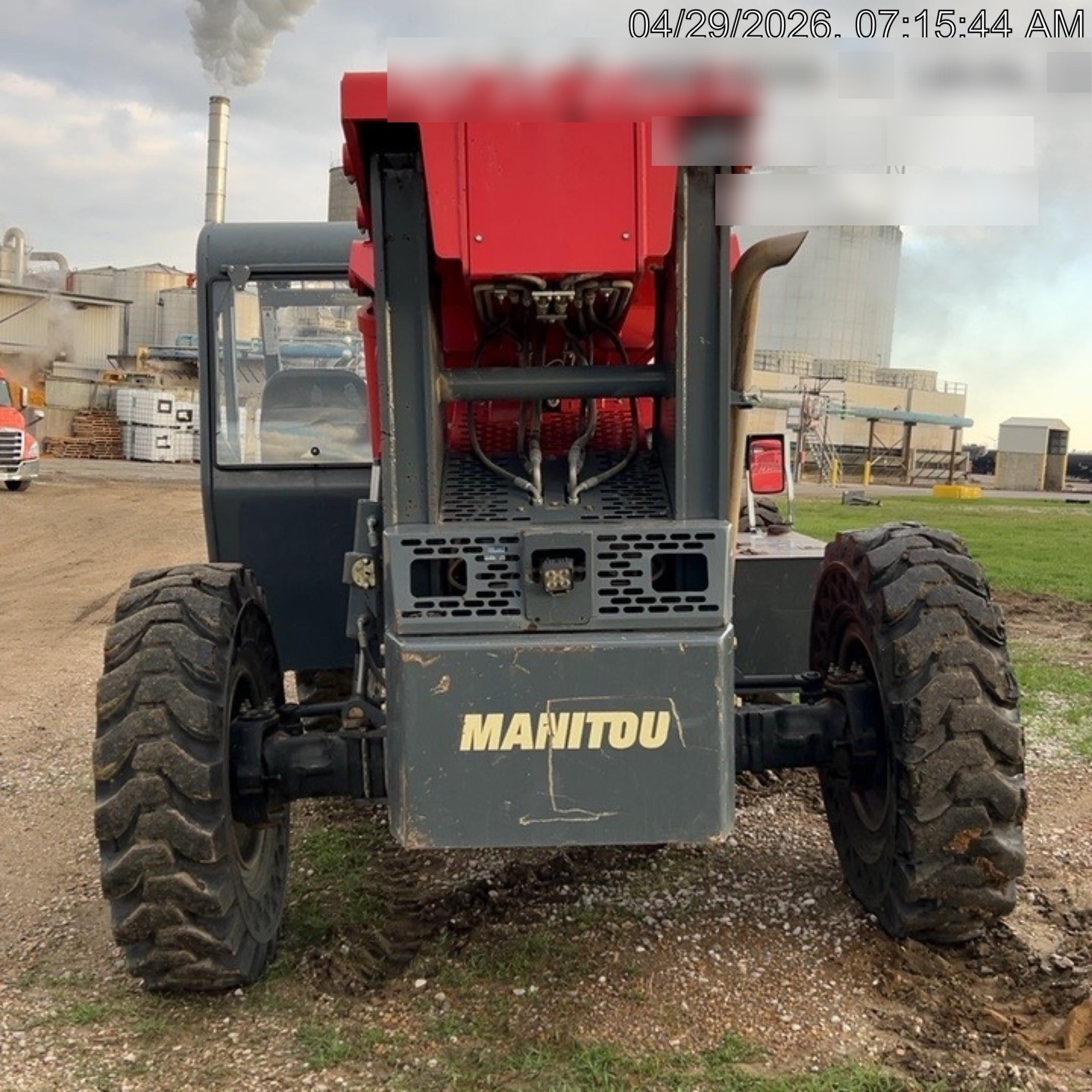 2018 Manitou MTA10055 Manitou MTA10055 - Canopy, Worklights, Beacon, 66" Carriage, 60" Forks, Solid Tires, Aux Hydraulics