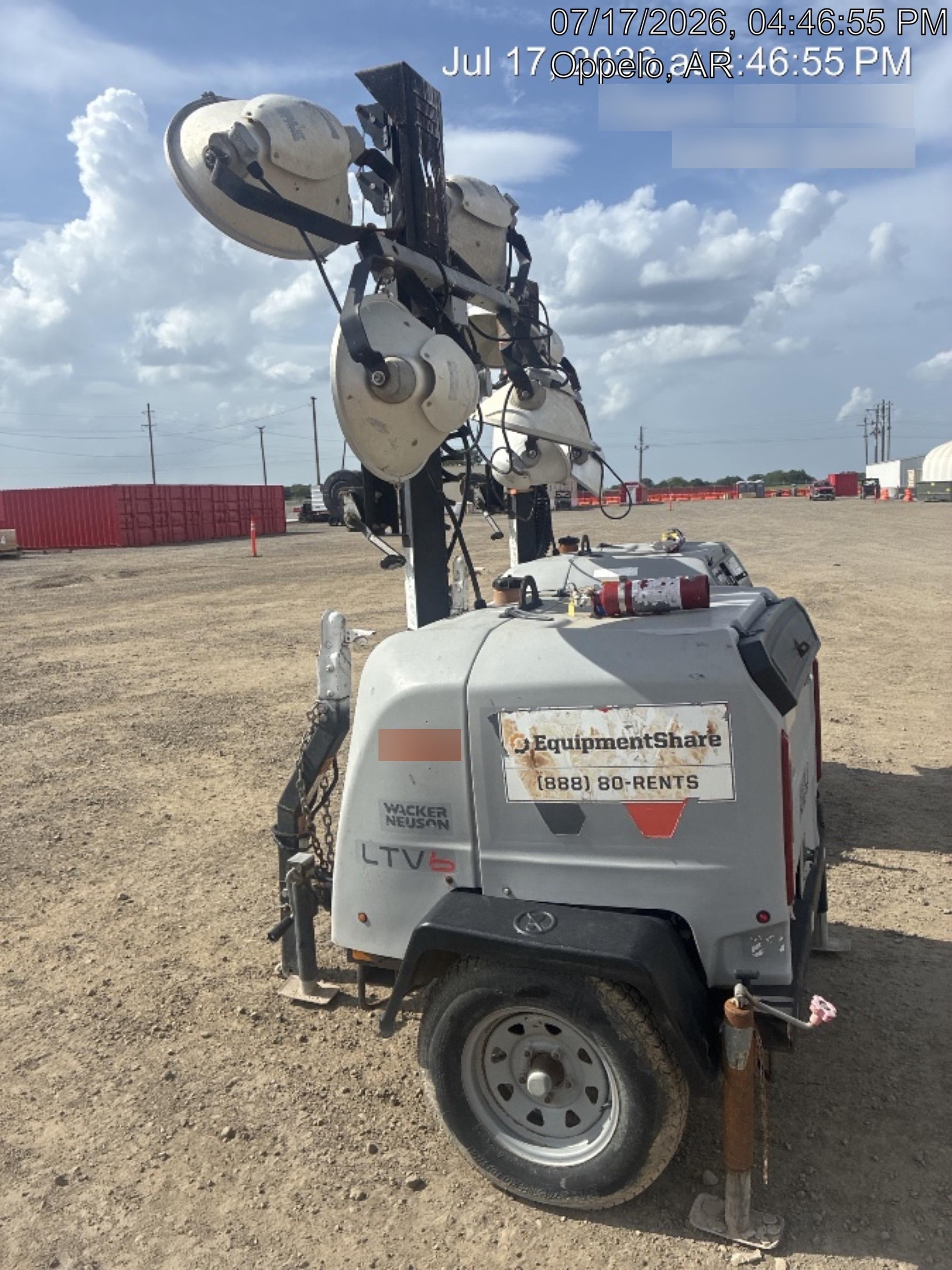 2019 Wacker Neuson LTV6L-MH Standard Options, ES Track Hardware, Fuel Level Sensor (Kohler engine)