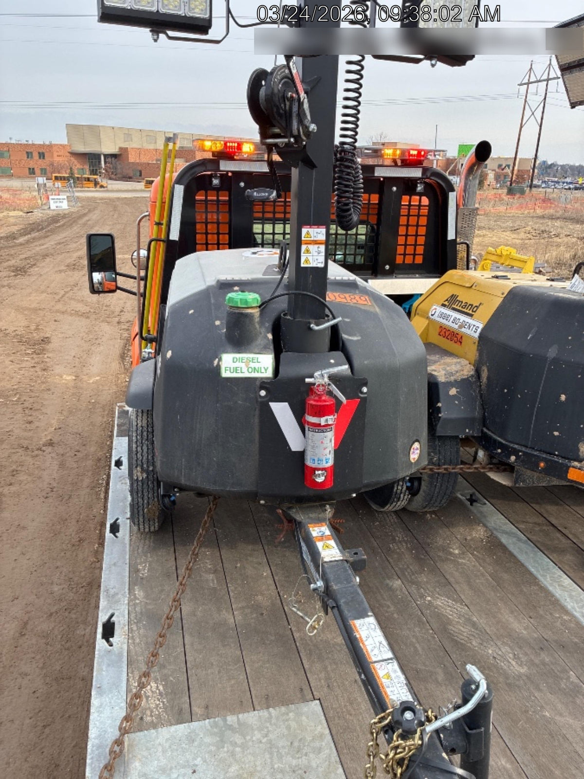 2024 Wacker Neuson LTT4 Diesel, Kohler KDW702, Deep Sea Controller, Auto Start, LED 320W, Bypass Outlet, T3