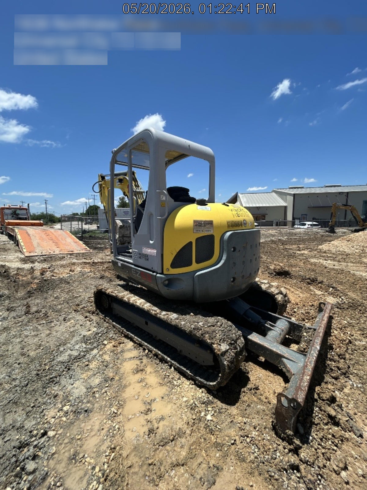 2020 Wacker Neuson EZ53 MX,TRK,LGD,CNPY,PC w/QC Coupler, 12"/18"/24" HD Buckets