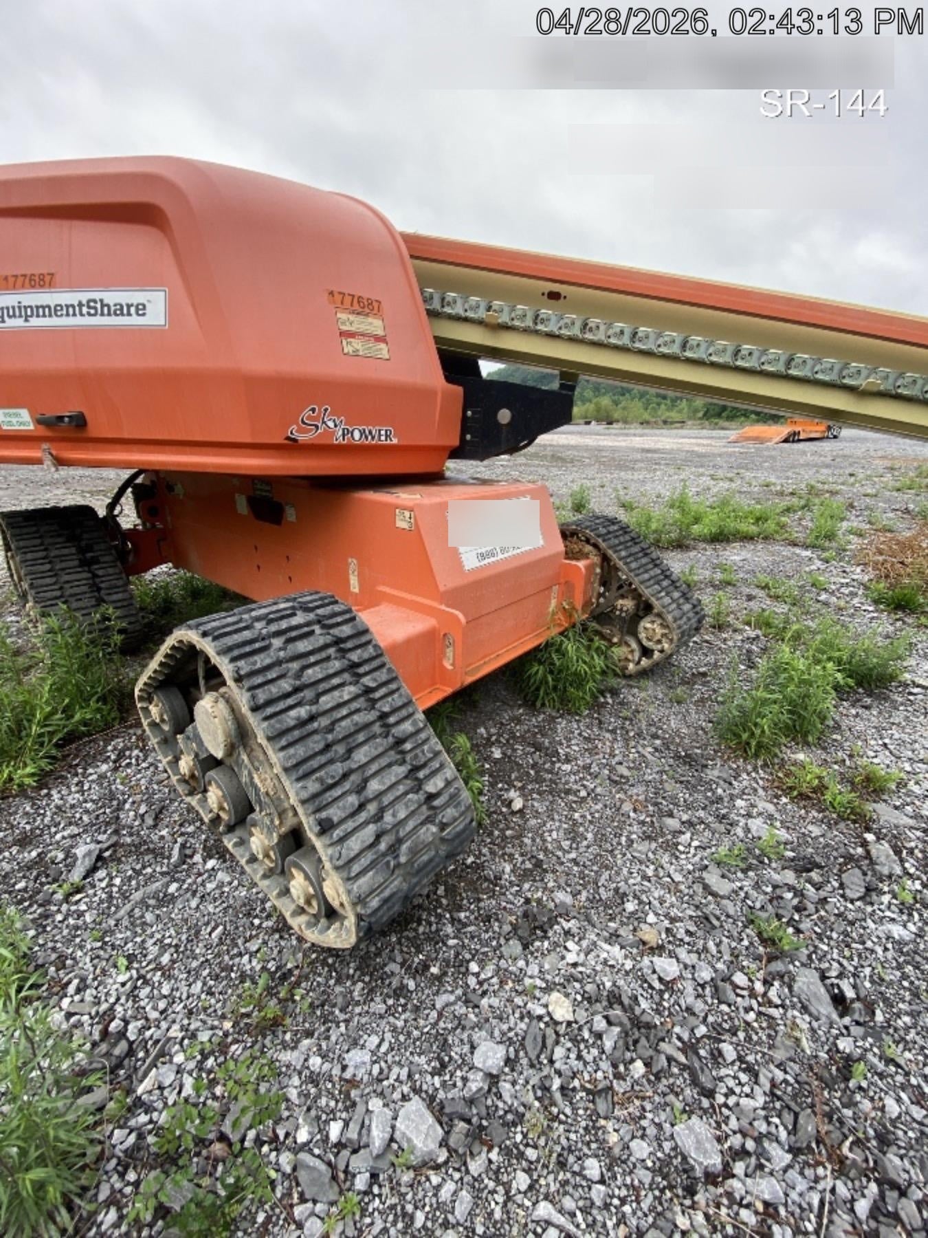 2021 JLG 660SJ Quad Track