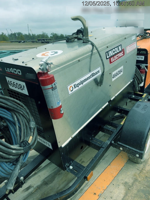 2024 Lincoln Electric LE400 Kubota V1505, Trlr, Cable Rack, Light Kit, ES Decals, T3