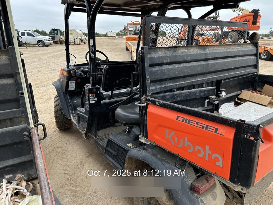 Kubota RTV-X1140W-H Plastic Canopy, Windshield Acrylic Clear, LED Strobe Light, Wire Harness Kit, Back up Alarm