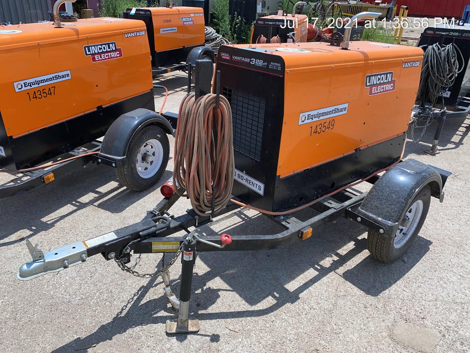 2021 Lincoln Electric Vantage 322 VANTAGE 322 READY-PAK 3
(EQUIPMENTSHARE)
