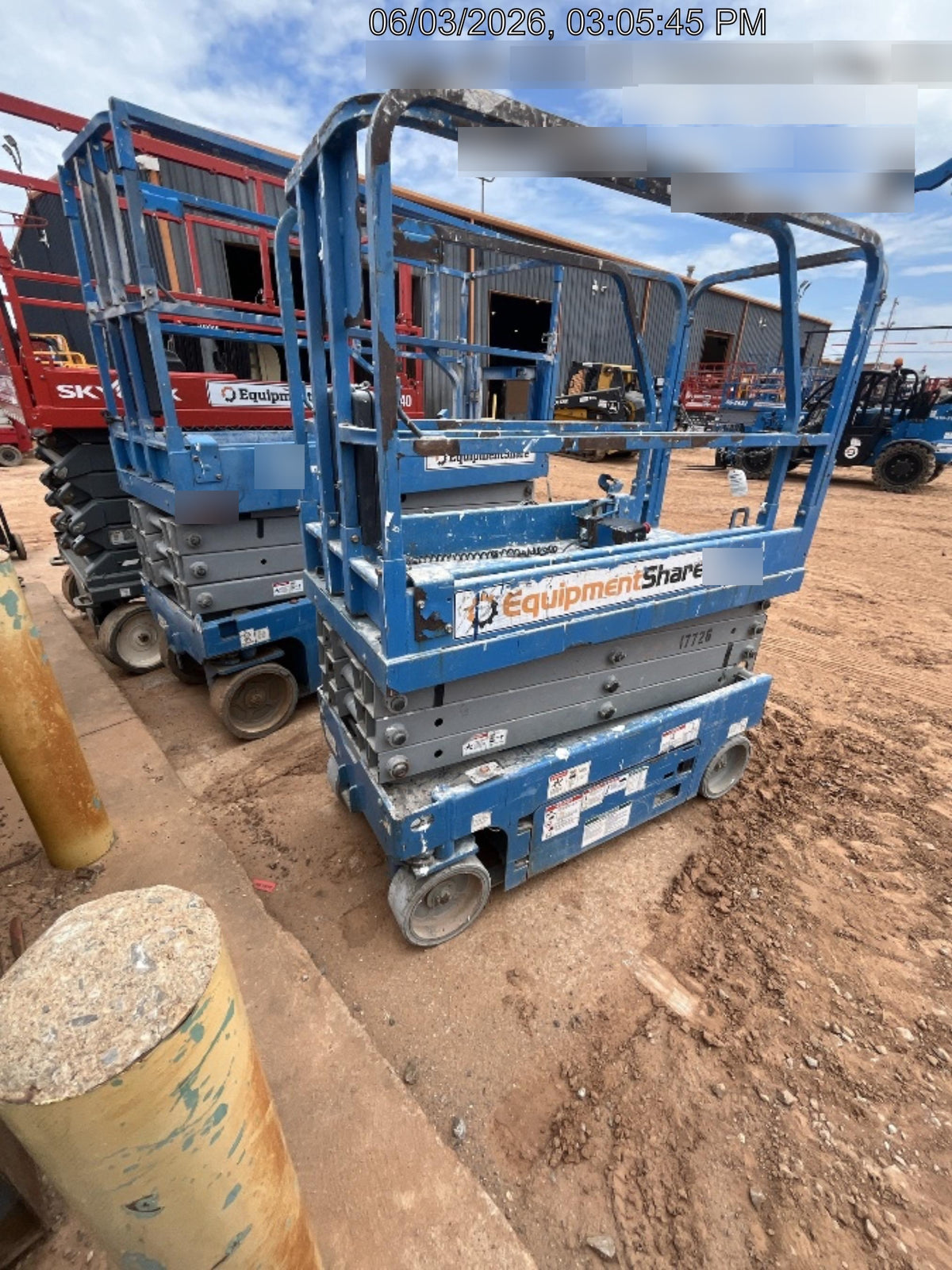 2018 Genie GS-1930 Genie GS-1930 w/Fixed Rail, Chain Entry