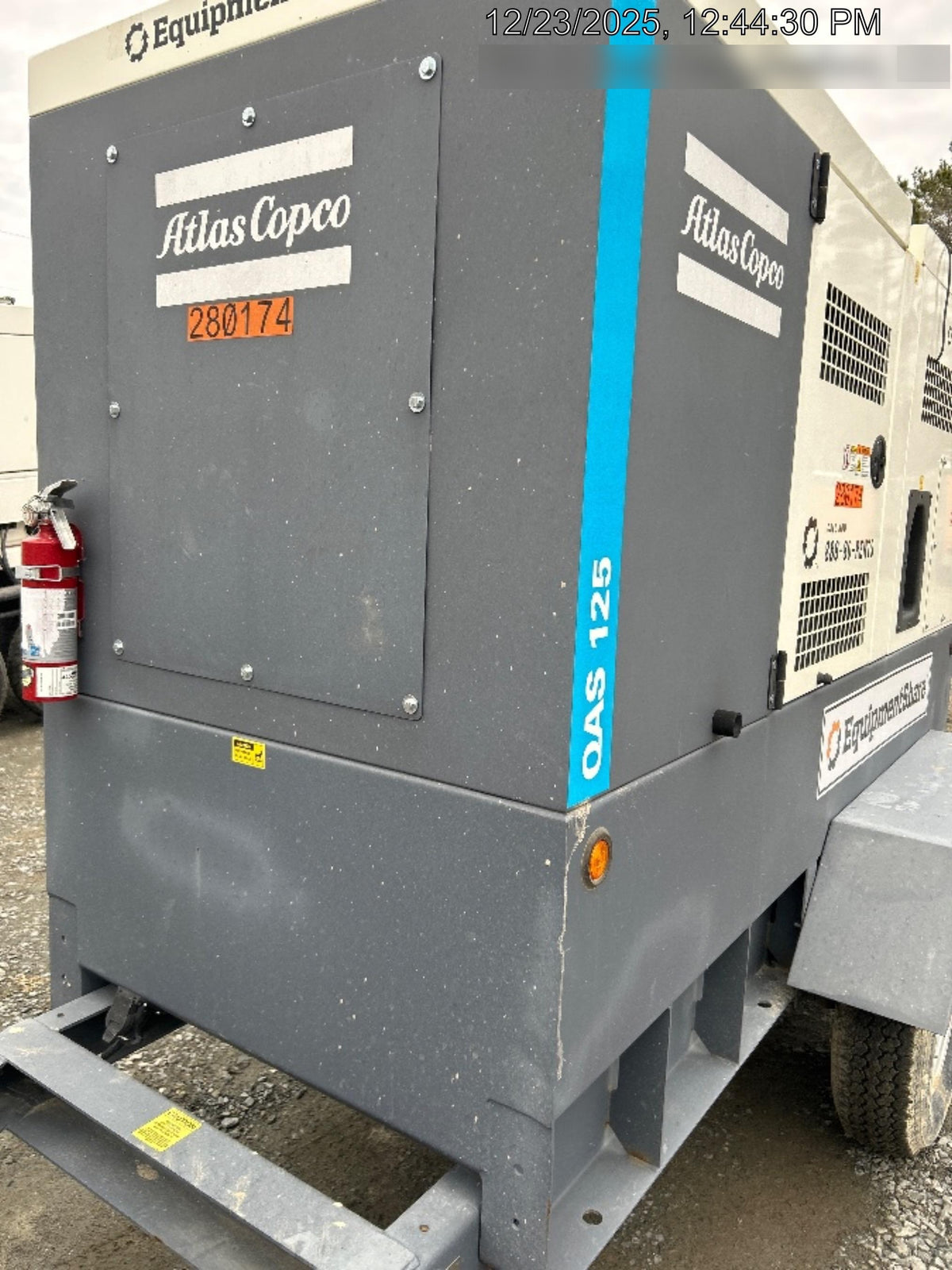 2022 ATLAS COPCO QAS 125