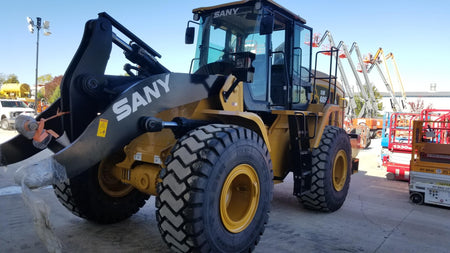 2018 Sany SW405K RETAIL-Standard - Paladin Quick Couplers, Paladin QC 4 yard Buckets, Paladin QC 72" Forks