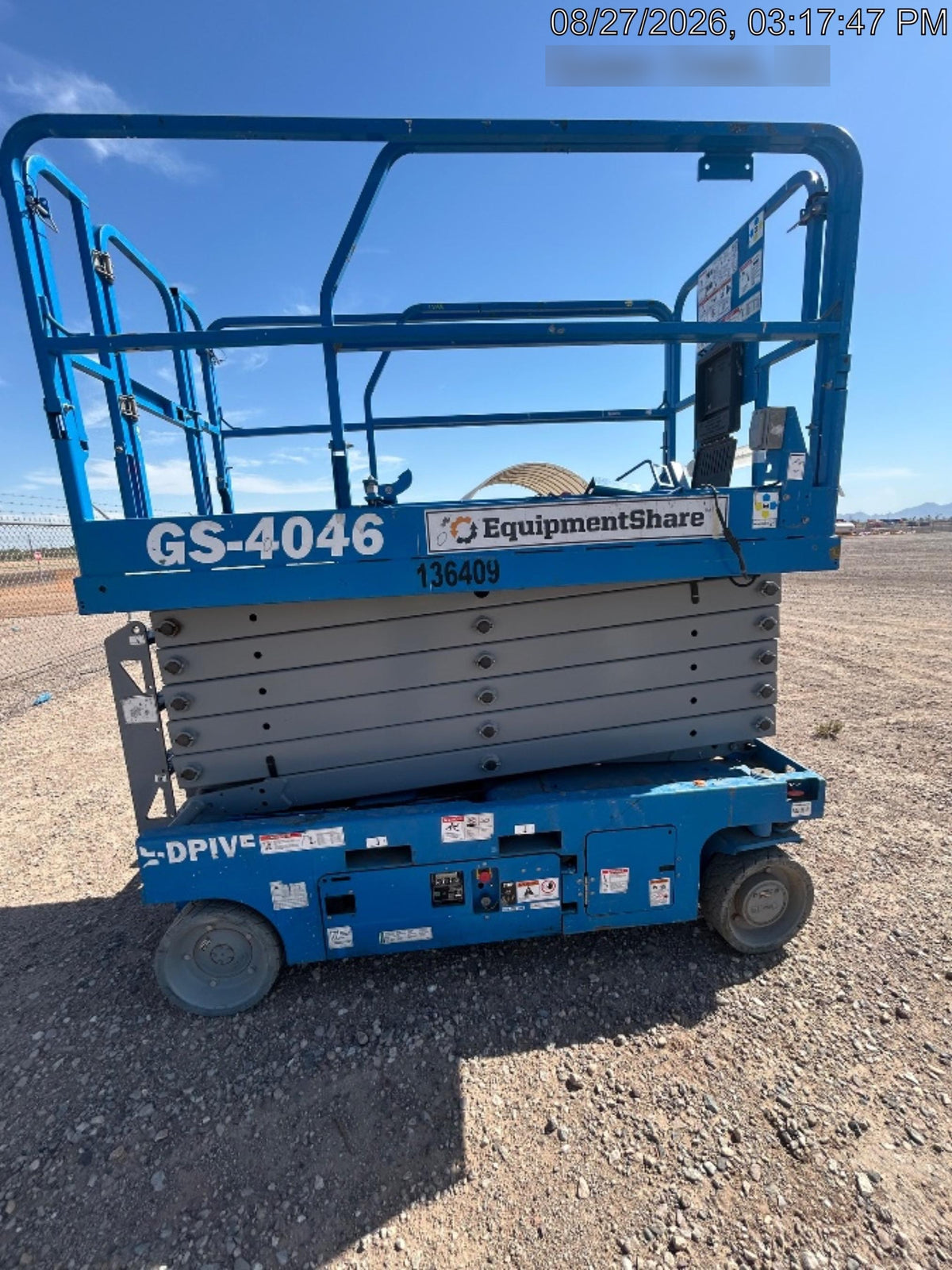 2021 GENIE GS-4046 E Drive
