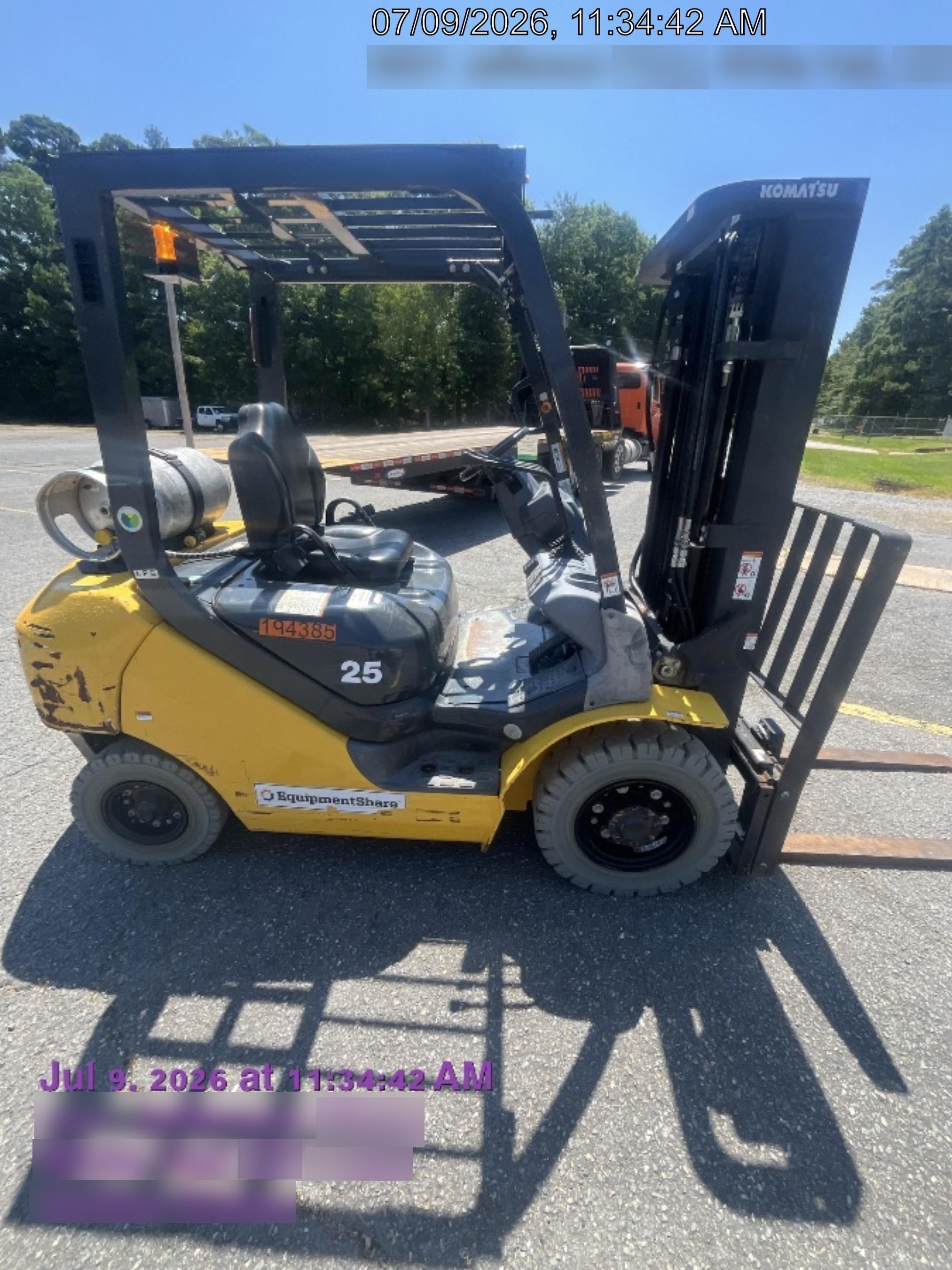 2021 KOMATSU FG25T-16