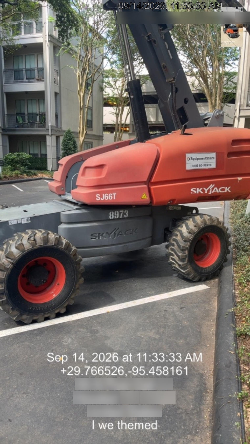 2018 SKYJACK SJ66T